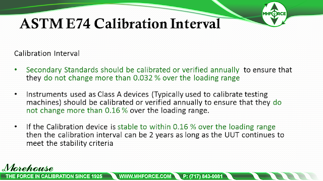 Top 3 ASTM E74 Load Cell Calibration Mistakes | Morehouse Instrument ...