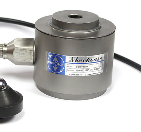 Compact Compression Load Cell with Ball Adapter
