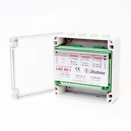 LAC Load Cell Amplifier with Case Open