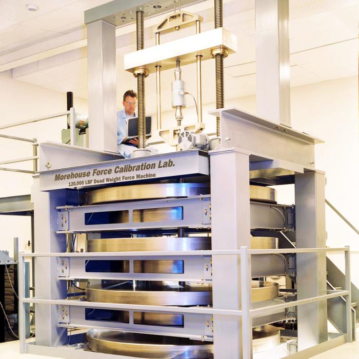 Primary Standard Deadweight Load Cell Calibration Machine