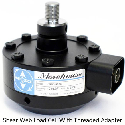 load cell adapter thread depth