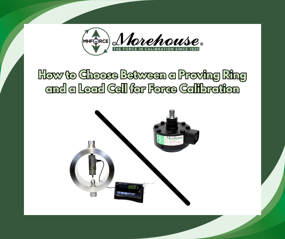 How to Choose Between a Proving Ring and a Load Cell for Force ...