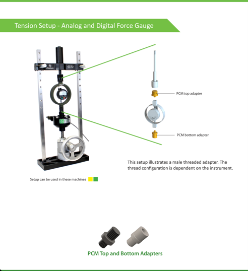 How to calibrate a hand held force gauge: mount it square, not by hand