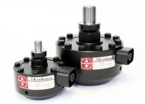 Figure 6. Morehouse shear web load cells. Each one is compensated after gauging, in the oven, from its own measured shift.
